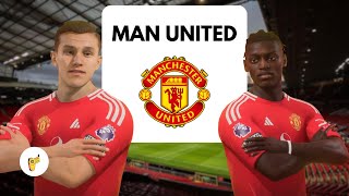 Rebuilding Man United Challenge Career Mode EA FC 25 [upl. by Dripps831]