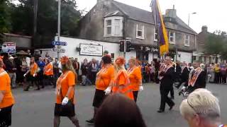 Ayrshire Orange Walk 2012  Kilwinning 14 [upl. by Nicholl681]