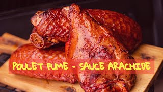 RECETTE POULET A LA SAUCE ARACHIDE  REMOTE CUISINE [upl. by Petuu]