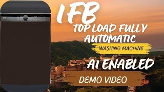 IFB Top Load washing Machine 9 kg steam model Demo And Review program features shorts [upl. by Kcinnay278]