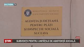 Subventii pentru unitatile de asistenta sociala [upl. by Lenej]