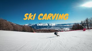 SKI CARVING  CHAILLOL 1600 [upl. by Theurich833]