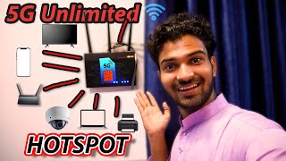 5G Unlimited WiFi Hotspot Router Setup Asus Router Review amp Setup  MIX SOLID MEDIA [upl. by Fita]