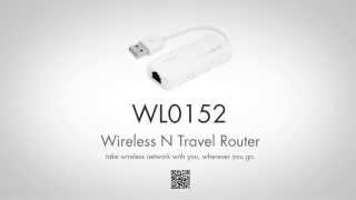 Wireless LAN 150 Mbits Hotspot amp TravelRouter [upl. by Nylsirhc711]