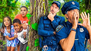 Cali HIDES FROM THE POLICE What Happens Is Shocking  Calis Playhouse [upl. by Naihtniroc219]