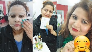 how to use sheet mask step by step in Hindi [upl. by Lowndes]