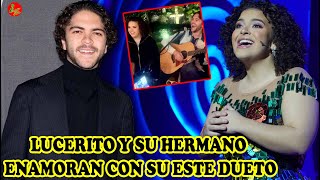 Lucero Mijares y su hermano José Manuel cantan juntos y sorprenden a sus fans [upl. by Nosredna363]