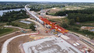 HS2 Construction  Colne Valley Viaduct  August 2024 [upl. by Oliy151]