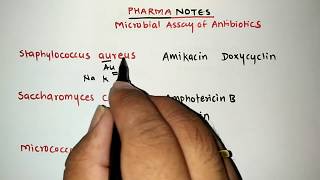 MICROBIAL ASSAY OF ANTIBIOTICS WITH TRICKS  RRB PHARMACIST EXAM  GPAT  ESIC  PART84 [upl. by Sisson776]