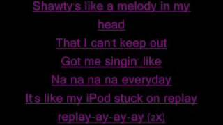 Replay by Iyaz with lyrics [upl. by Nonnelg]