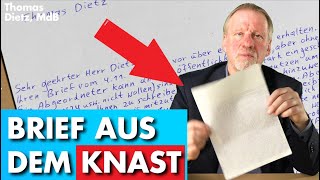 Alexander Bittner  Brief aus dem Knast  Thomas Dietz AfD [upl. by Rachel429]