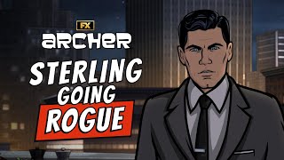 7 Times Sterling Went Rogue  Archer  FX [upl. by Gnoud608]