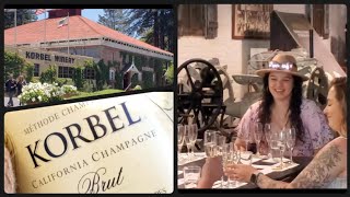 Visiting Korbel Champagne Cellars Americas Most Famous Guerneville CA [upl. by Lj]