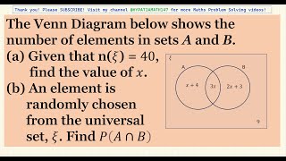 Sets and Venn Diagrams  Probability  GCSE Maths  IGCSE  KS4 Maths  Practise Questions for GCSE [upl. by Secunda]