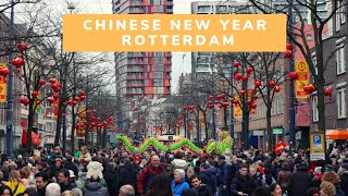 📍 ROTTERDAM  Chinese New Year 2024 🐲 Year of the Dragon 🐲 Rotterdam the Netherlands [upl. by Kcirddes]