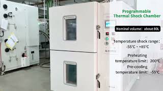 Programmable Thermal Shock Chamber CZC280A [upl. by Stanwood]