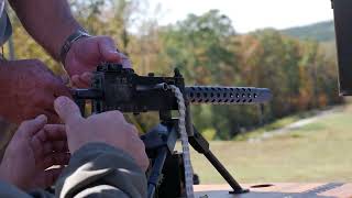 Tippmann Arms 1919 Half Scale Machine Gun Demo [upl. by Ecallaw]