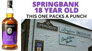 Springbank 18 Year Old 2023 483 [upl. by Nagram]