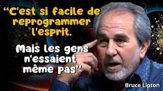 Utilisez ceci et reprogrammez votre esprit pendant que vous dormez Dr Bruce Lipton [upl. by Ahsel770]