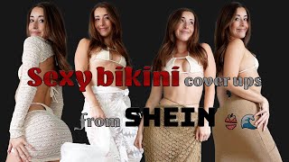 Sexy bikini cover ups from SHEIN [upl. by Maxy28]