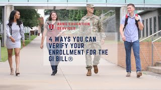 Four Ways to Verify Enrollment for the GI Bill® [upl. by Etan]