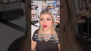 “My cashier had no personality” sephora retail customerservice karen pov skit fyp [upl. by Agler]