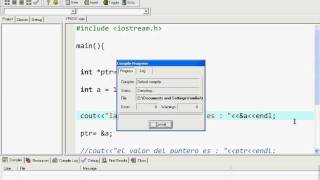 Tutorial Programacion C Clase 10 Punteros 17 [upl. by Gordy]