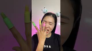 Food ASMR Eating an IndexFinger🖐️mukbangeating [upl. by Frannie]