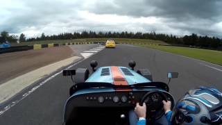 Caterham 16 K Roadsport Croft Circuit 140617 [upl. by Aicrag258]