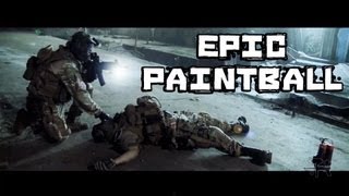 Paintball EPIC Military Simulation Abandoned Warehouse Firefight Breach [upl. by Valiant]