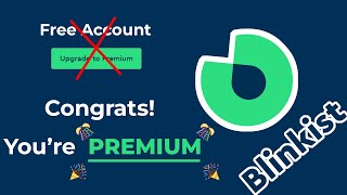 Blinkist Premium Account Free 2023 [upl. by Heater356]