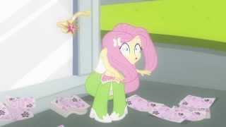 Fluttershy Hit by Stuff Compilation  Equestria Girls [upl. by Azmah217]