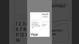 Calendar setup ideasmusiccalendarsetupshortsideas [upl. by Eahsat300]