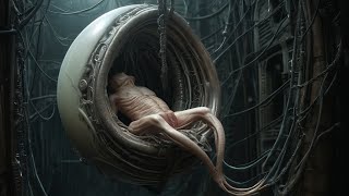 Woke up Inside a Terrifying Biomechanical Nightmare  HR Giger AI Visions [upl. by Nimar]