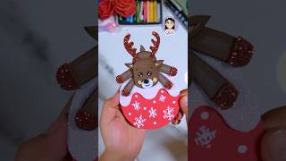 Adorno para arbol de navidad en foami 😍 manualidades foami fomi viralvideos navidad [upl. by Entruoc]