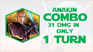 MOGS ANAKIN COMBO  31 DAMAGE  Star Wars Unlimited  Deck Idea ENUS [upl. by Conney104]