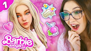 NEW RAGS TO RICHES 💖 Barbie Legacy 1 The Sims 4 [upl. by Clausen483]