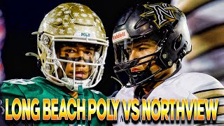 Long Beach Poly vs Northview🔥  Showdown In Long Beach🥶  CIFSS Division 4 BATTLE‼️ [upl. by Aiuqram106]