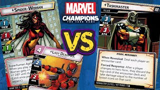 SpiderWoman Vs Taskmaster Expert True Solo  Pool Voltron [upl. by Amme]