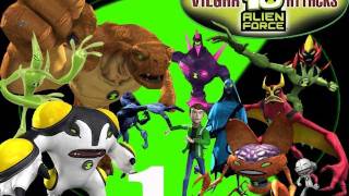 Lets Play Ben 10 Alien Force Vilgax Attacks 1  The Invasion of Earth [upl. by Jackqueline]