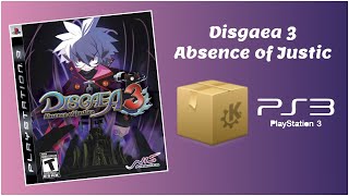 Disgaea 3 Absence of Justice PKG PS3 [upl. by Esineg]