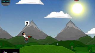 CycloManiacs 2  Flash Game  Gameplay [upl. by Frangos157]