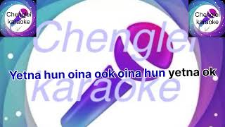 Panthou mangol khenlonglang karaoke music [upl. by Nappy]