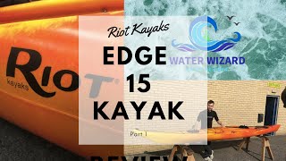 Riot Kayaks Edge 15 Touring Kayak  Review [upl. by Nnek994]