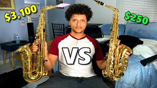 250 Saxophone vs 3100 Saxophone [upl. by Namreg]