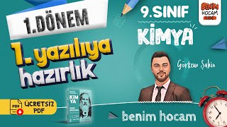 9Sınıf  Kimya  1Dönem  1Yazılıya Hazırlık  Görkem ŞAHİN [upl. by Velleman]