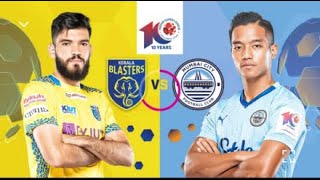 mumbai city fc vs kerala blaster fc live match  kerala blaster fc vs mumbai city fc live match [upl. by Anawed170]