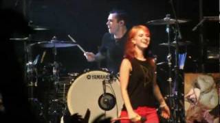 Paramore  FBR15 quotCrushCrushCrushquot Drum Solo Intro HD Live in NYC on September 7 2011 [upl. by Yrallih631]