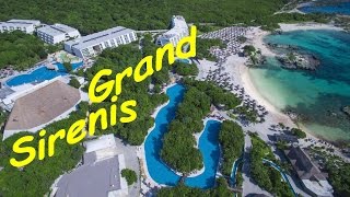 Grand Sirenis Riviera Maya Resort Map Mayan Beach resort and spa Resort Tour [upl. by Demetrius]