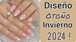 UÑAS DE OTOÑO INVIERNO 2024 🍂😱 TENDENCIAS NAILS AUTUMN WINTER [upl. by Eihcra]